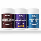 Kit Coenzima Q10 + Tri-Magnésio D3 K2 + Melatonina Grátis