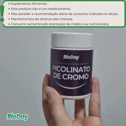 Kit Picolinato Cromo - 2 Unidades - 120 Comprimidos