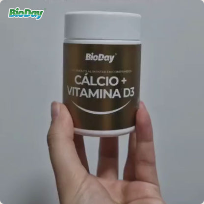 Cálcio + Vitamina D3 - 60 Comprimidos