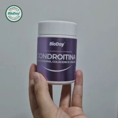 Kit Condroitina + Glucosamina + Colágeno + Cálcio - 2 Unidades - 120 Comprimidos