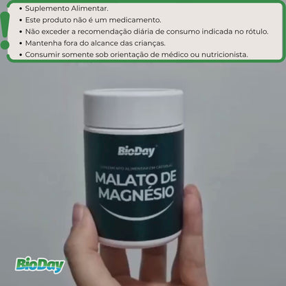 Kit Malato De Magnésio - 2 Unidades - 120 Cápsulas