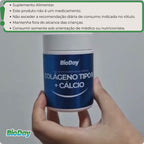 Kit Colágeno Tipo 2 + Cálcio - 2 Unidades - 120 Cápsulas
