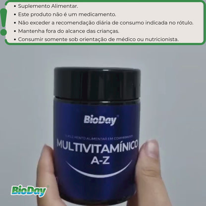 Kit Multivitamínico A - Z - 2 Unidades - 120 Comprimidos