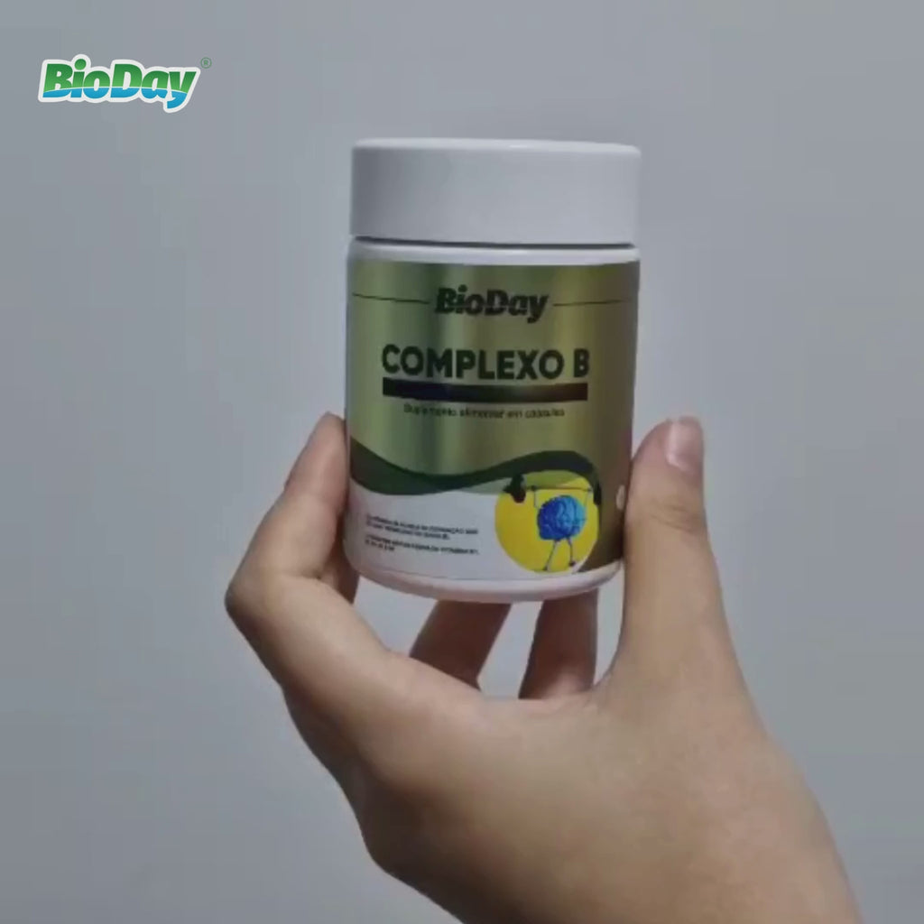 Kit Complexo B (vitamina B) - 2 Unidades - 120 Cápsulas